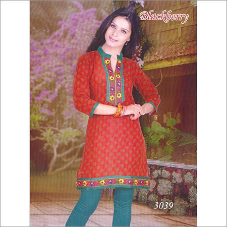 Designer Printed Kurtis