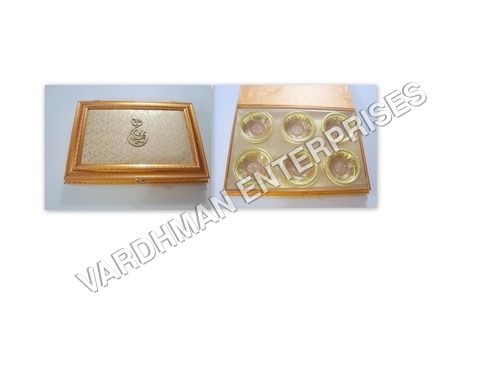 6 Plastic Inner Wooden Box