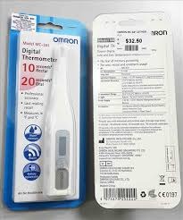 Omron Digital Thermometer (MC-341)