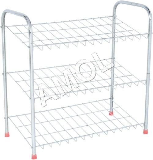 Small Stainless Steel Shoe Rack