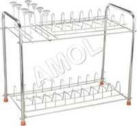 Stainless Steel Glass Rack