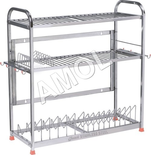 Stainless Steel Crockery Rack