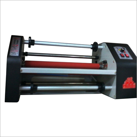 Roll To Roll Thermal Lamination Machine - Semi Automatic, 110-220 Volt, Black and White | 1 Year Warranty, Perfect for Roll Lamination