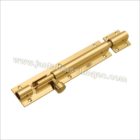Brass Round Tower Bolt