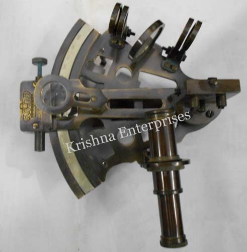 Brass Sextant 