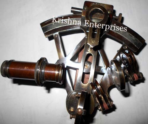Brass Sextant 
