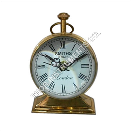 Nautical Table Clock Brass Desk Clock
