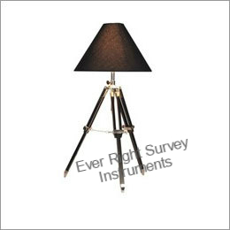 Black Wooden Lamp Stand