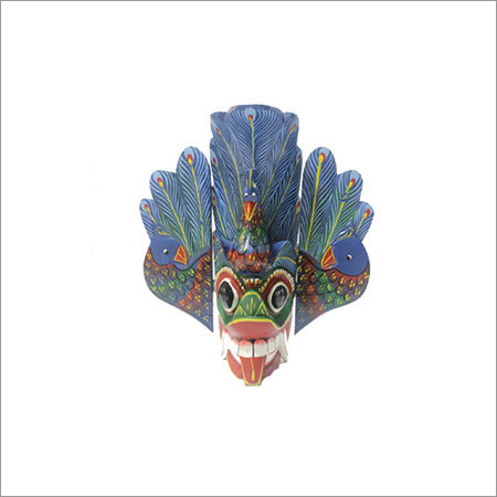Wooden Demon Mask