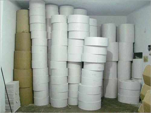 White Corrugated Rolls