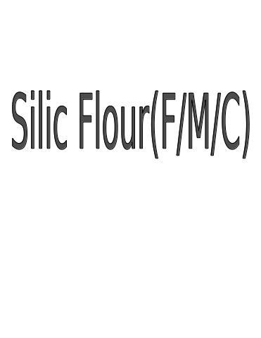 Silica flour(F/M/C)