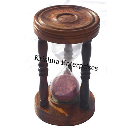 Wooden Hourglass Sand Timer 