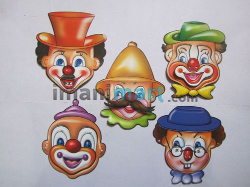 Premium Birthday Paper Masks