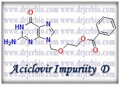 Aciclovir Impurity D; 2-[(2-amino-6-oxo-16-dihydro-9H-purin-9- yl)methoxy]ethyl benzoate;