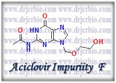 Aciclovir Impurity F; N-[9-[(2-hydroxyethoxy)methyl]-6-oxo-69-dihydro- 1H-purin-2-yl]acetamide;