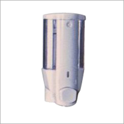 MANUAL SOAP DISPENSER - Plastic, 10x7x20cm, White | 500ml Capacity, Manual Pump, Durable Design, Wall Mountable, Easy Dispensing