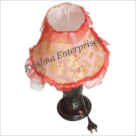 Wooden Love Base Table Lamp