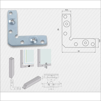 Aluminium Channel Connector