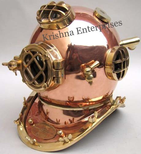 Copper Diving Helmet