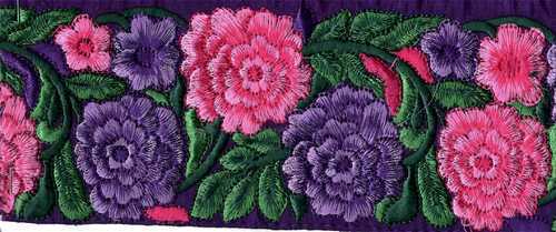Decorative Fancy Embroidery Lace