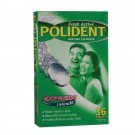 Polident Denture Cleanser Tab. - Green Tablets, 36's | Kills Bacteria, Removes Stains, Freshens Breath, Non-Abrasive, Brighter Smile