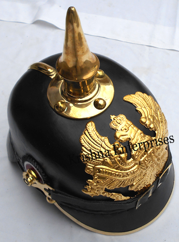 FR बैज लेदर हेलमेट