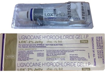 Lignocaine Hydrochloride 2% Gel
