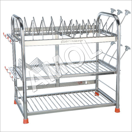 Stainless Steel Plate Stand