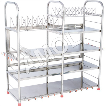 Steel Pipe Kitchen Racks