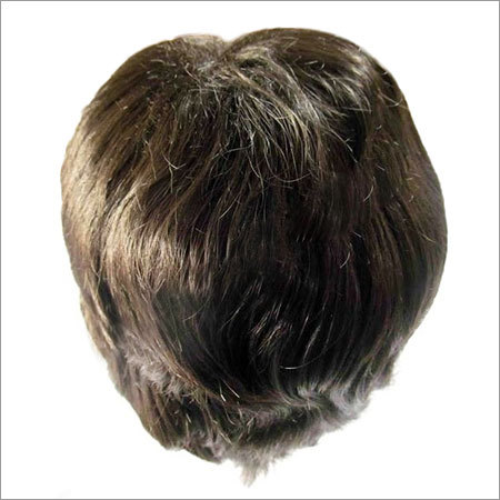 Mens Black Front Lace Hair Wigs