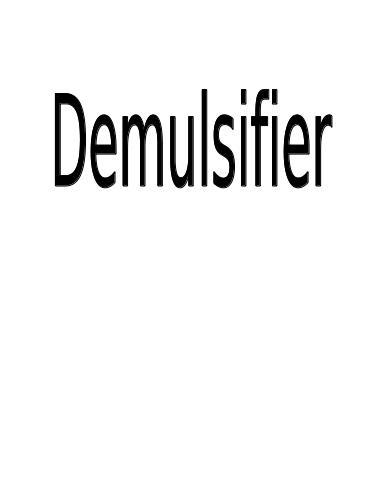 Demulsifier