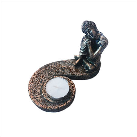 Sitting Buddha with 1 T-light
