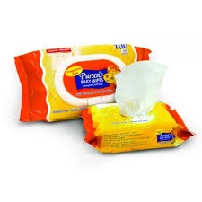 Pureen Baby Wipes - Orange (2 x 30's)