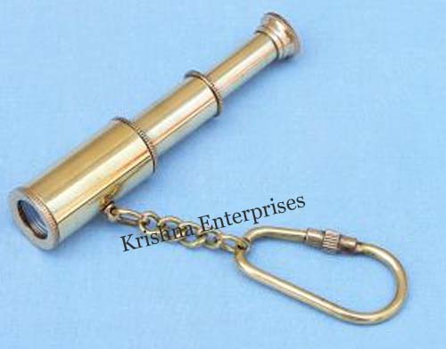 Solid Brass Key Chain