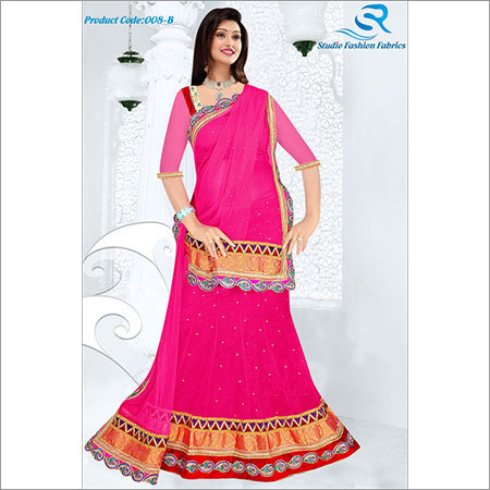 Royal Pink Rasal Lehenga Choli