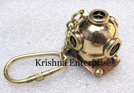 Diving Helmet Key Chain