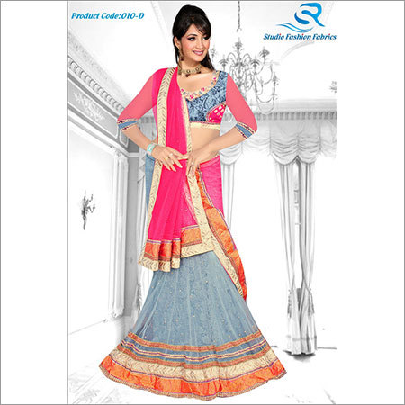 Party Wear Embroidered Lehengas