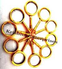 Brass Magnifying Key Chain
