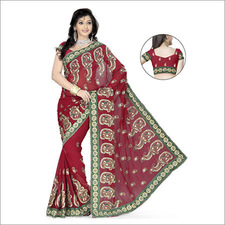 Heavy Border Sarees