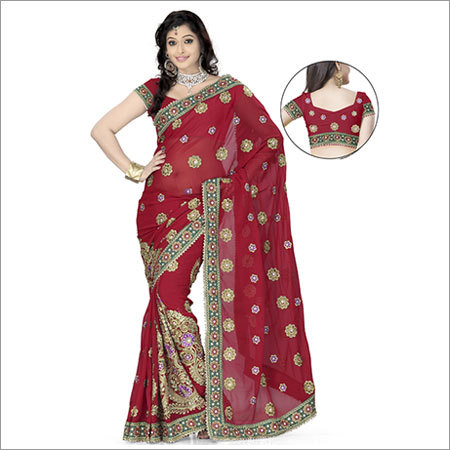 Bridal Net Sarees