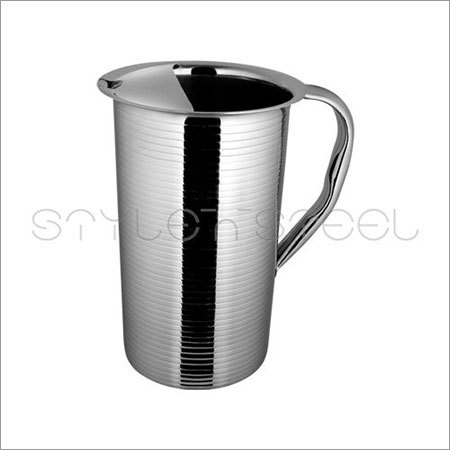 Straight Jug Ribbed