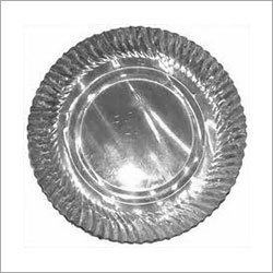 Silver Coated Paper Plate