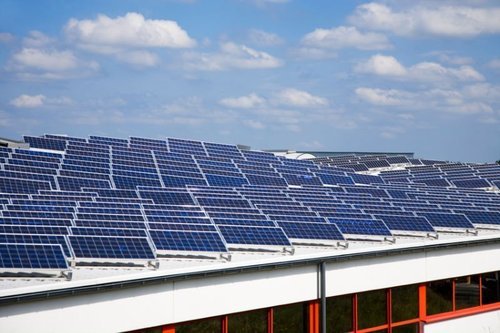 Solar Panel Roofing Structure