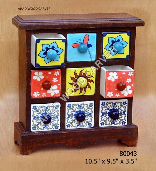 Ceramic Cabinet of Drawers