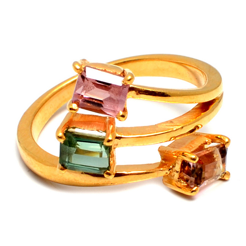 Tourmaline Vermeil Gold- 2 micron