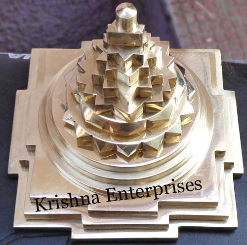 Brass Shree Yantra