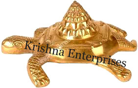 Brass Tortoise Meru Yantra