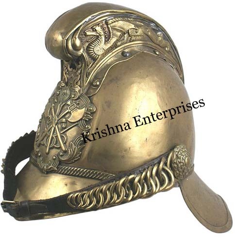 Brass Fireman Helmet