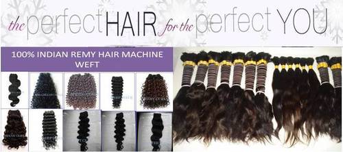 Indian Human Hair machine weft