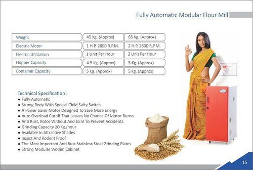 Fully Automatic Modular Flour Mill